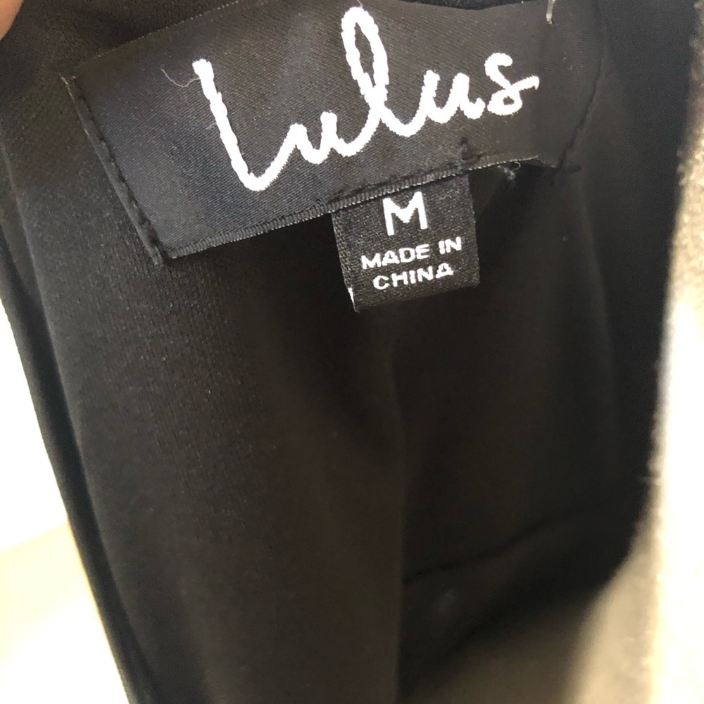 NEW Lulus Manning Black Lace Tiered Midi Dress - Picture 8 of 12